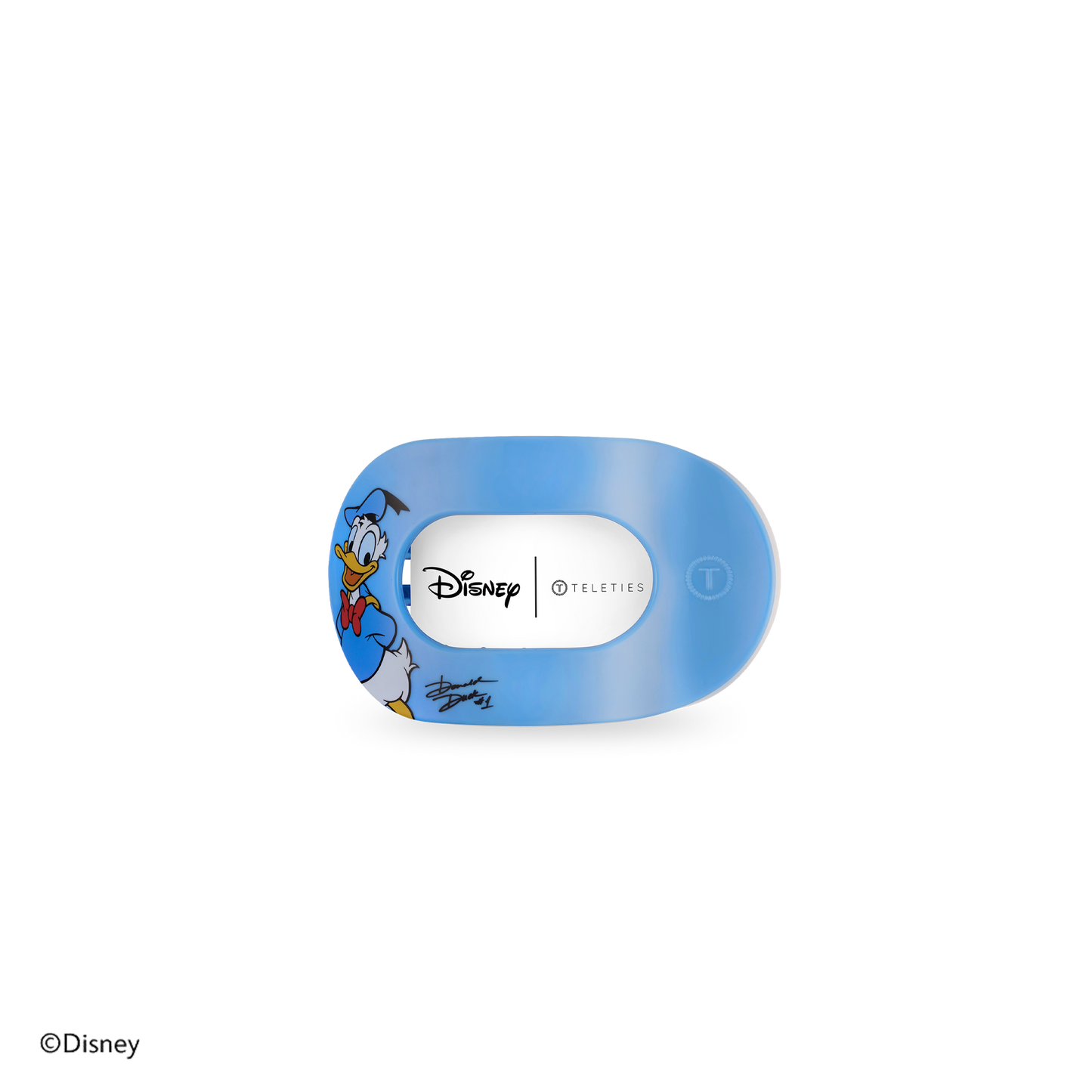 Flat Round Hair Clip | Small | Donald Duck