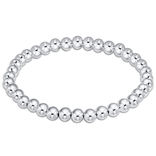 classic sterling 5mm bead bracelet Extends