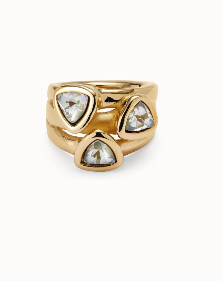 Ser Camaleonica Ring with multicolor crystals
