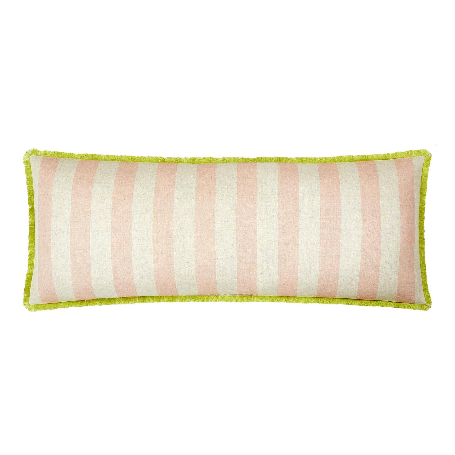 QUEENIE CABANA STRIPE FRINGE DECORATIVE - Spartina