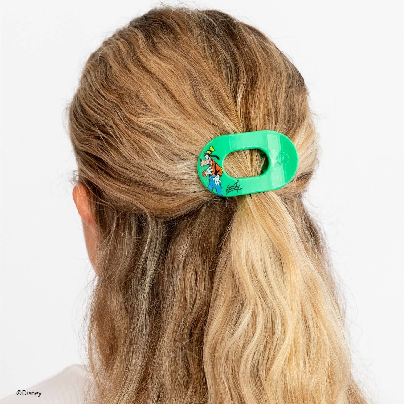 Flat Round Hair Clip | Tiny | Goofy