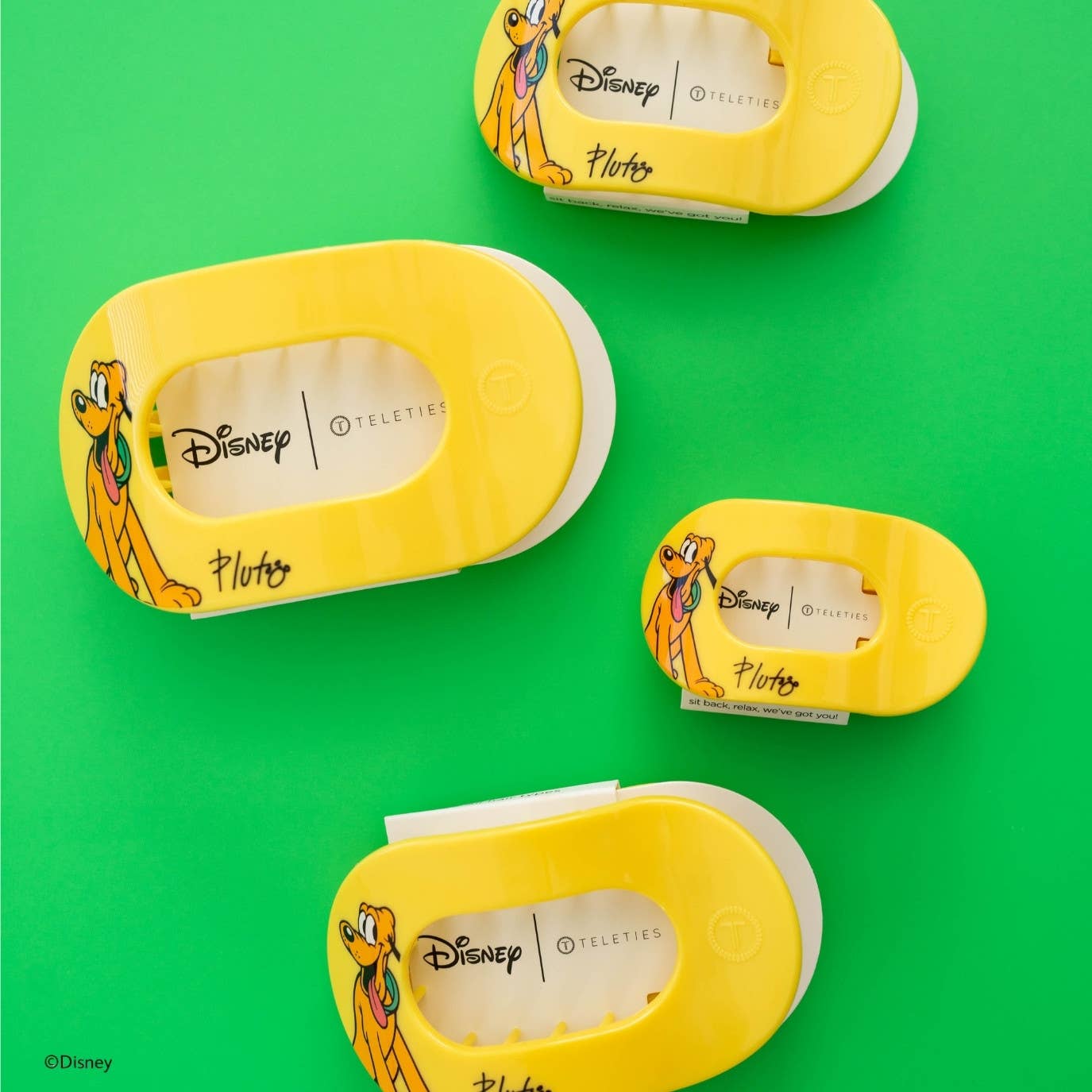 Flat Round Hair Clip | Tiny | Pluto
