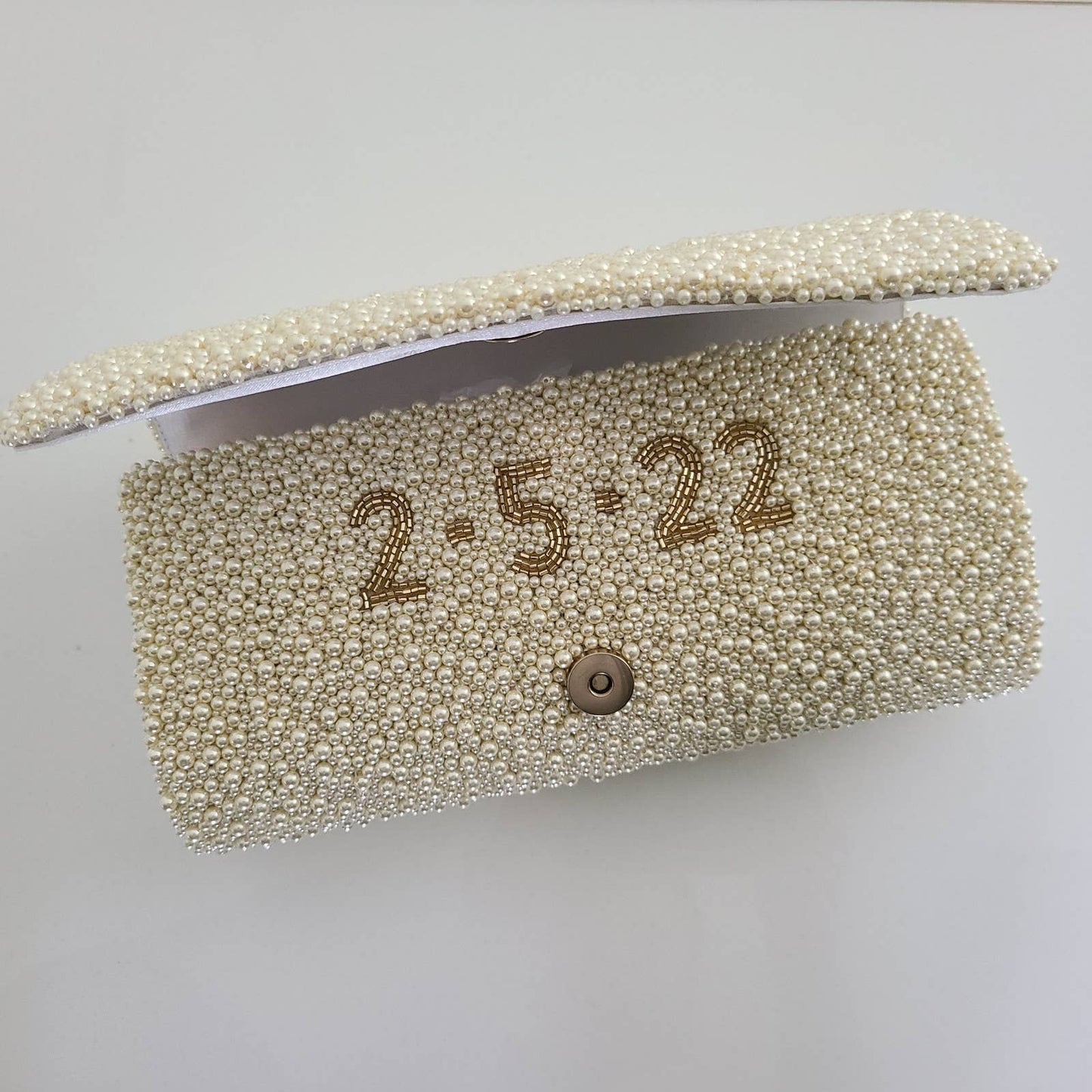 Mrs Hand Beaded Clutch