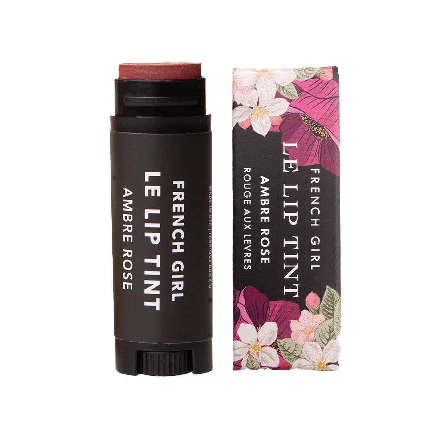 Tinted Lip Balm |  Ambre Rose | Organic, Vegan, Hydrating