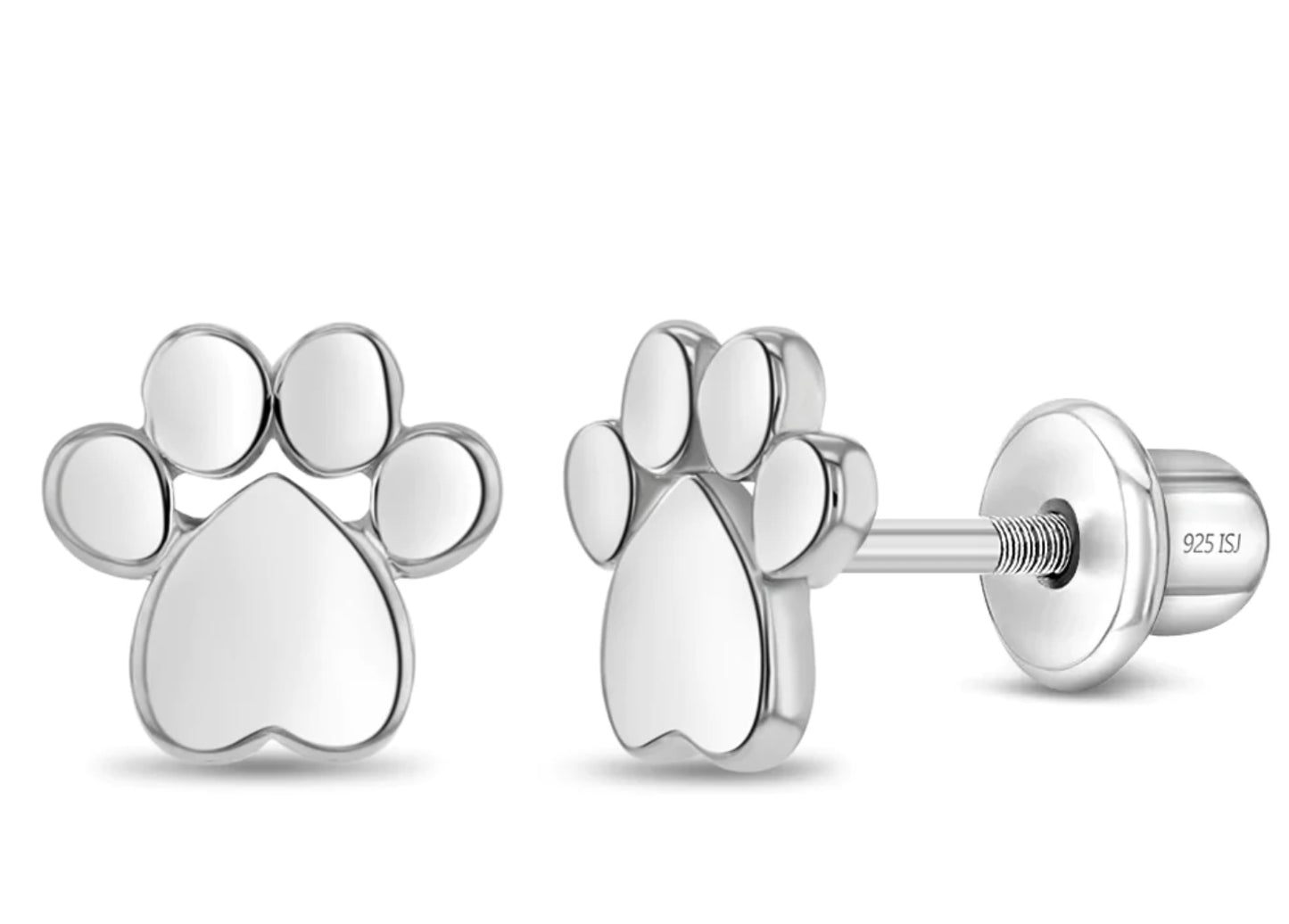 My Furry Friend Paw Kid Earrings