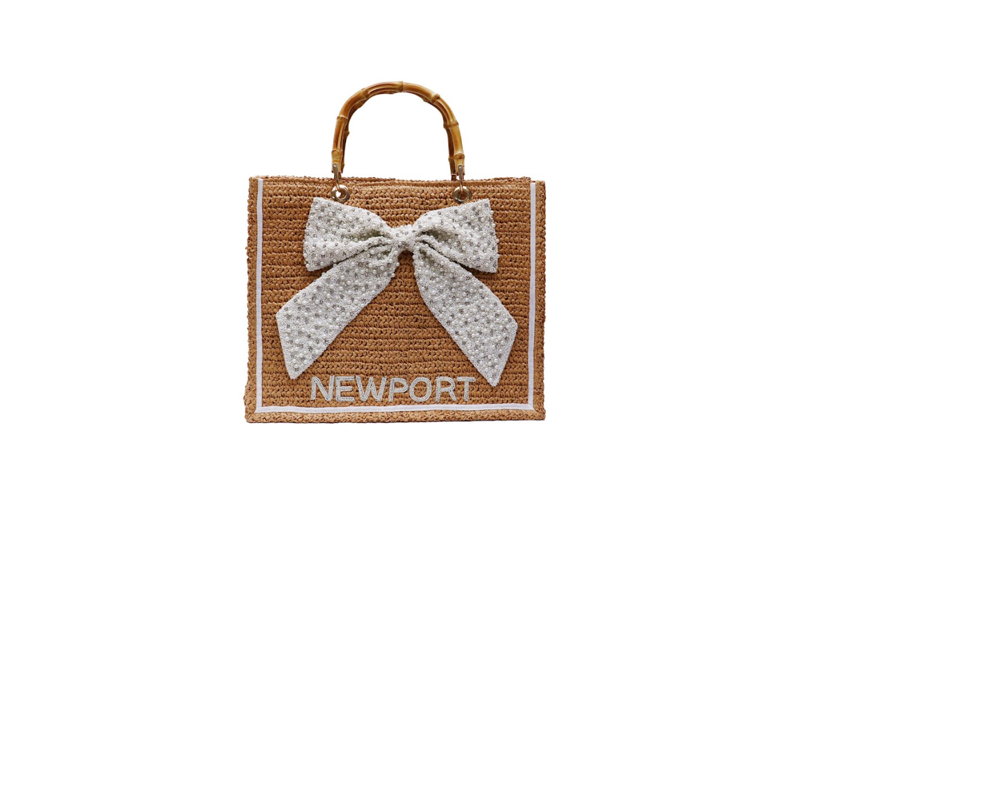 CDR BH 775/3001 - Natural Raffia/Ivory Pearls