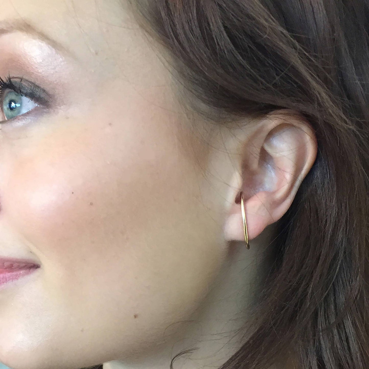 Minimalist Ear Suspension Hoops
