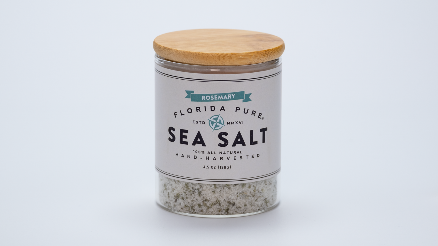 All-Natural High-Quality Gourmet Rosemary Infused Sea Salt