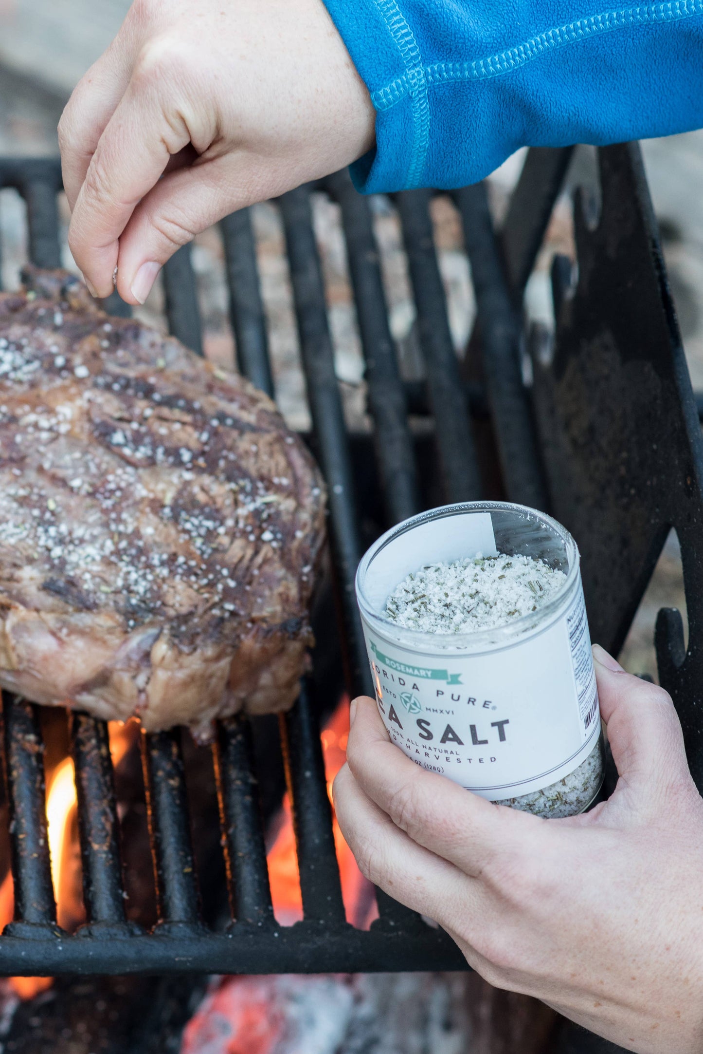 All-Natural High-Quality Gourmet Rosemary Infused Sea Salt