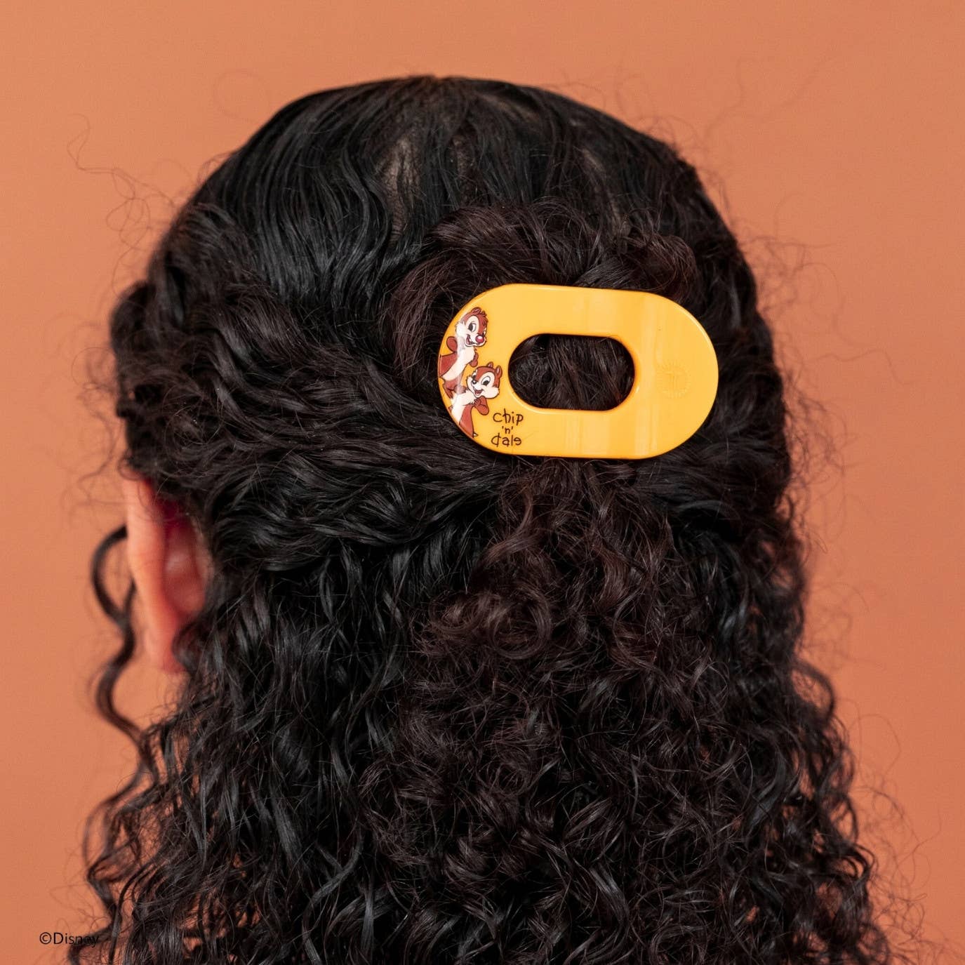 Flat Round Hair Clip | Tiny | Chip 'N Dale