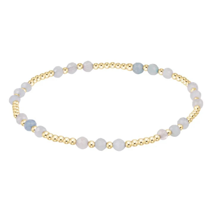 Joy Gem 3mm Bracelet - Amazonite