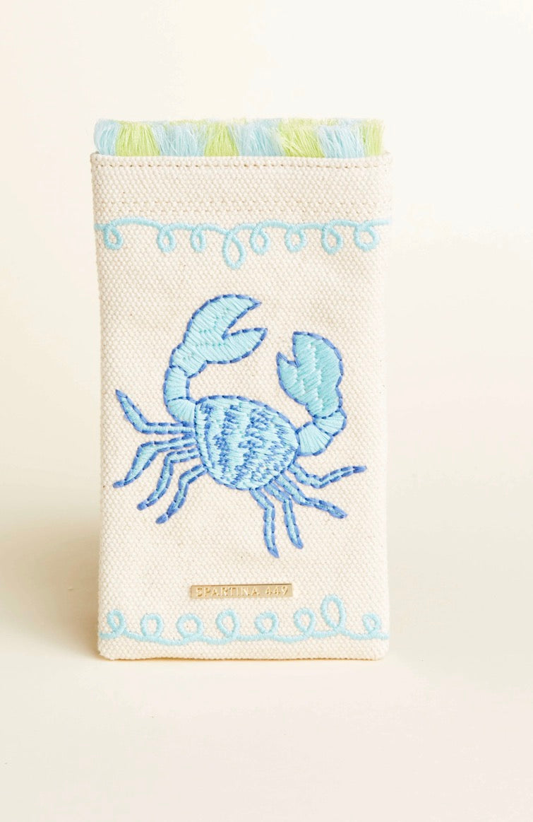 Sunglass Case Overboard Crab