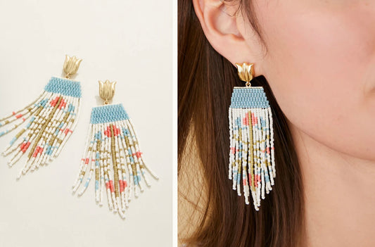 Bitty Bead Earrings Sugar Mill