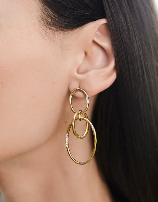 SP Okatie Earrings Crystal