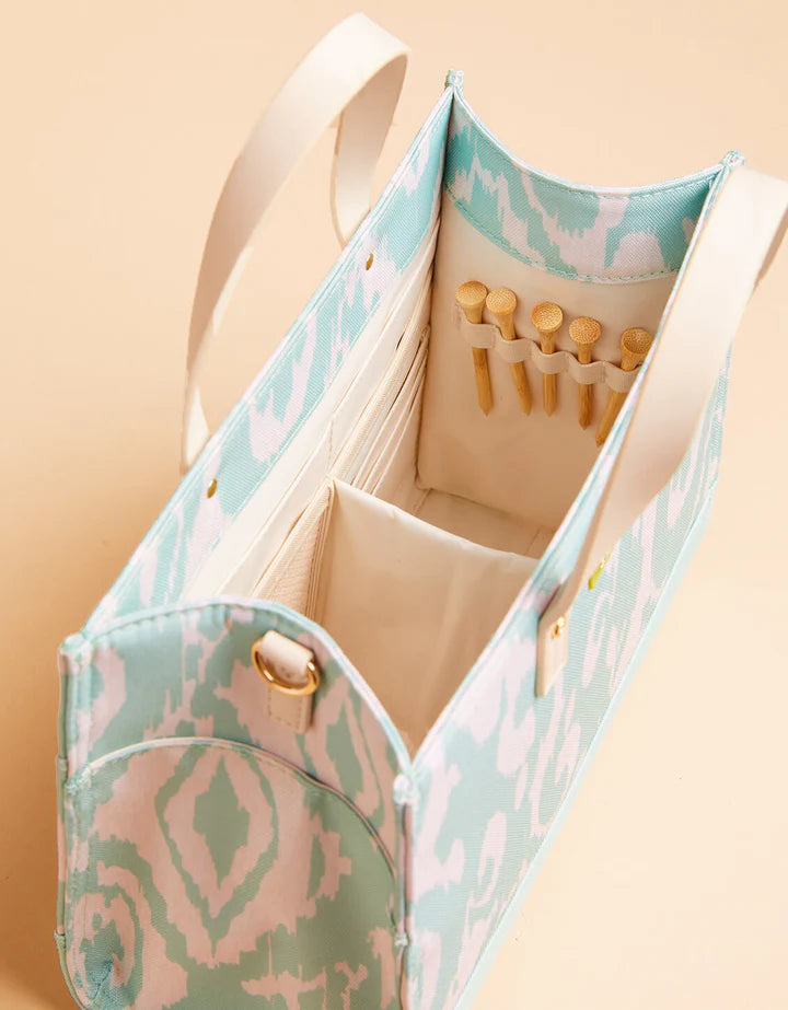 Golf Crossbody Tote Brook Ikat