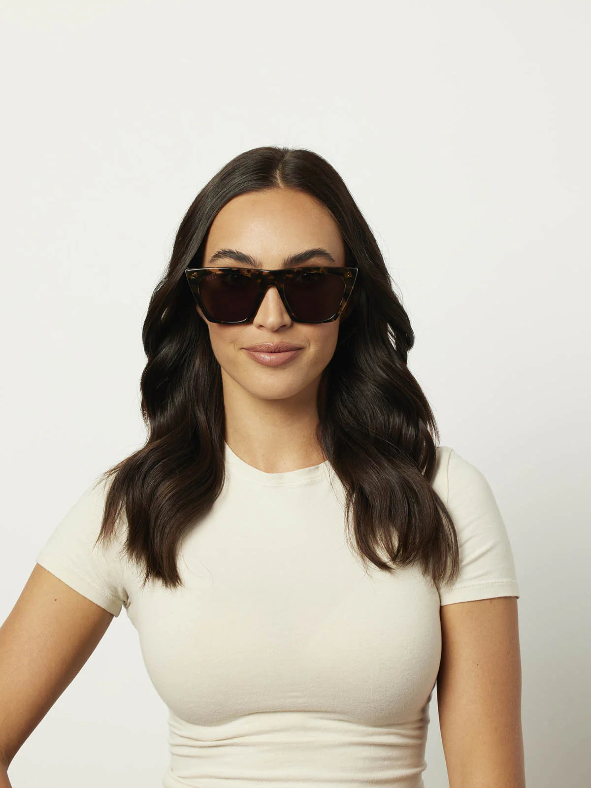 Avril Espresso Tort Sunglasses