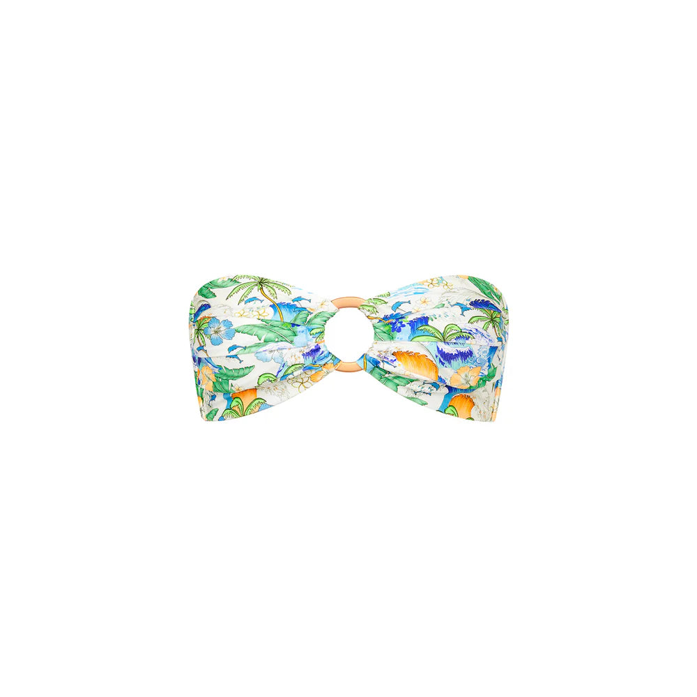 Strapless Bandeau Bikini Top - Blue Crush
