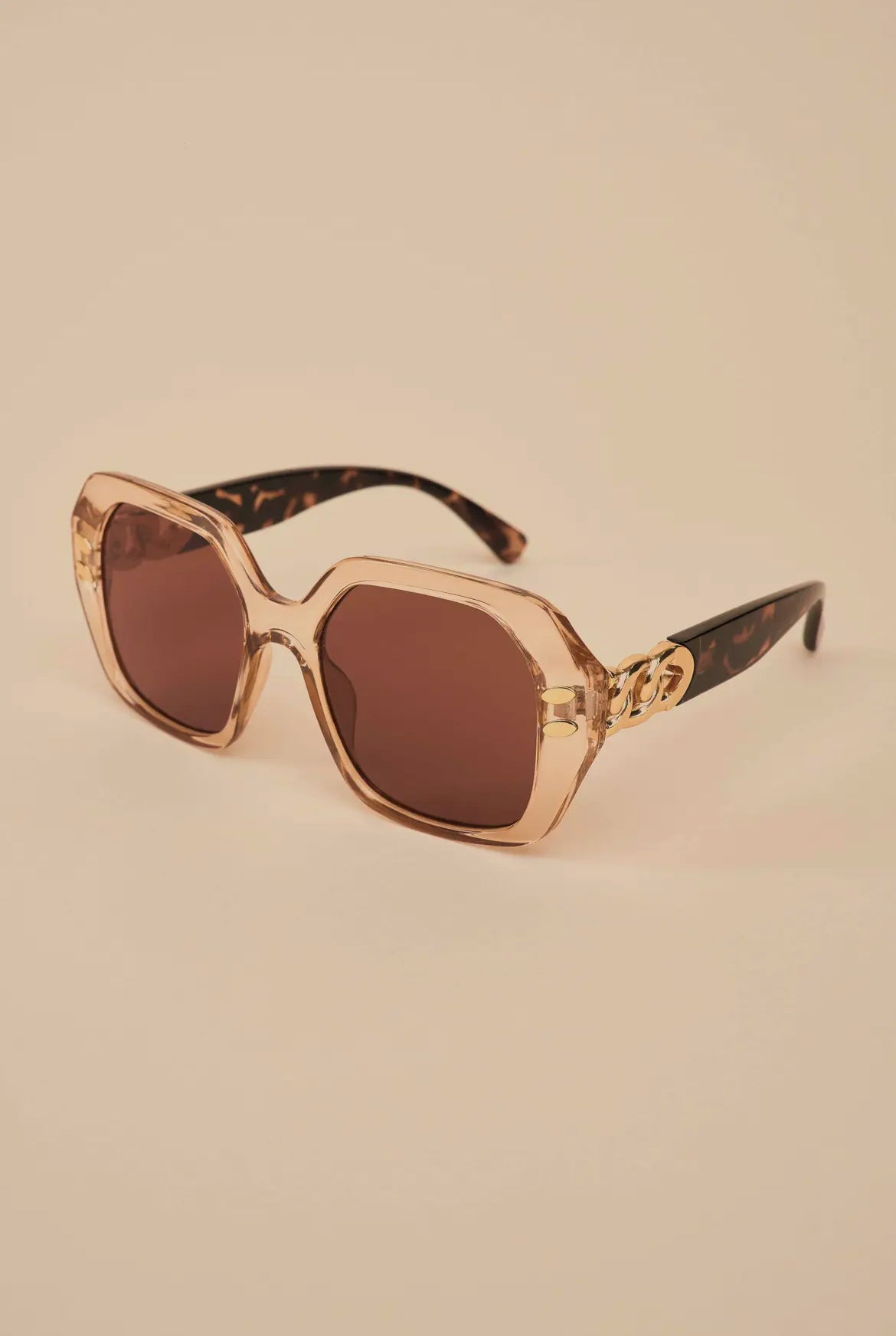 Rylee Nude/Tortoiseshell Sunglasses