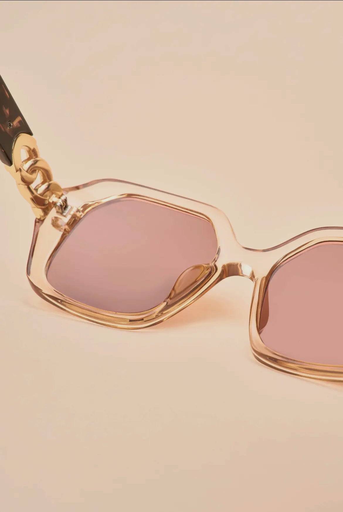 Rylee Nude/Tortoiseshell Sunglasses