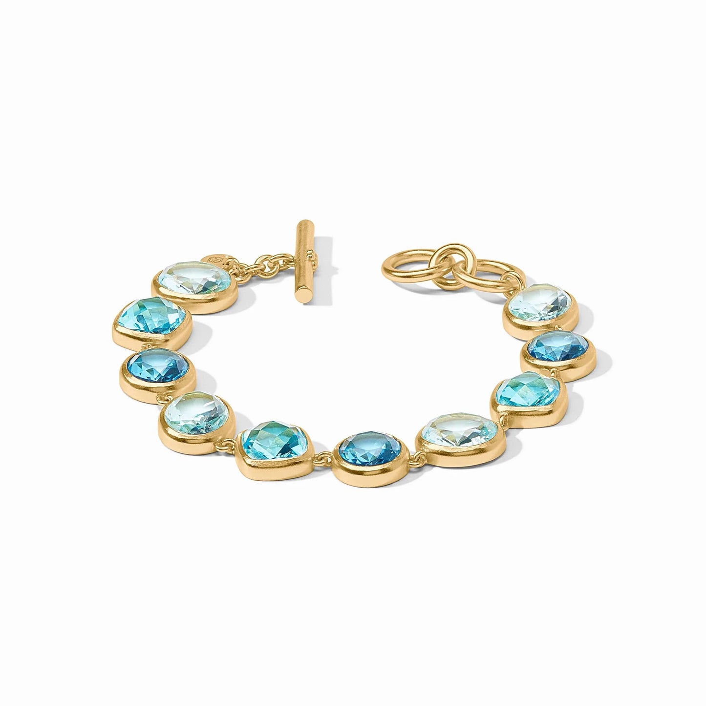 Kaleidoscope Tennis Bracelet Bahamian Blue
