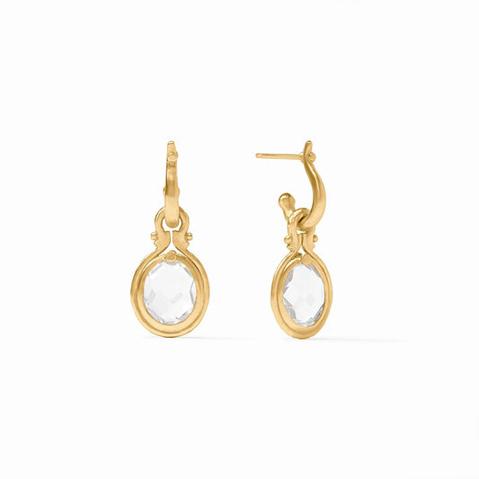 Saratoga Hoop & Charm Earring