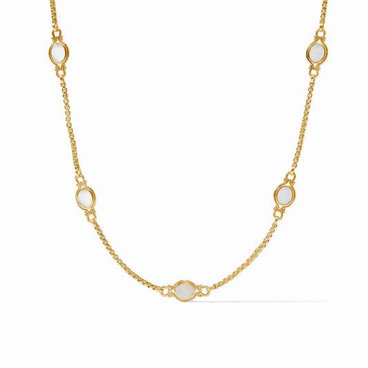 Saratoga Stone Station Necklace