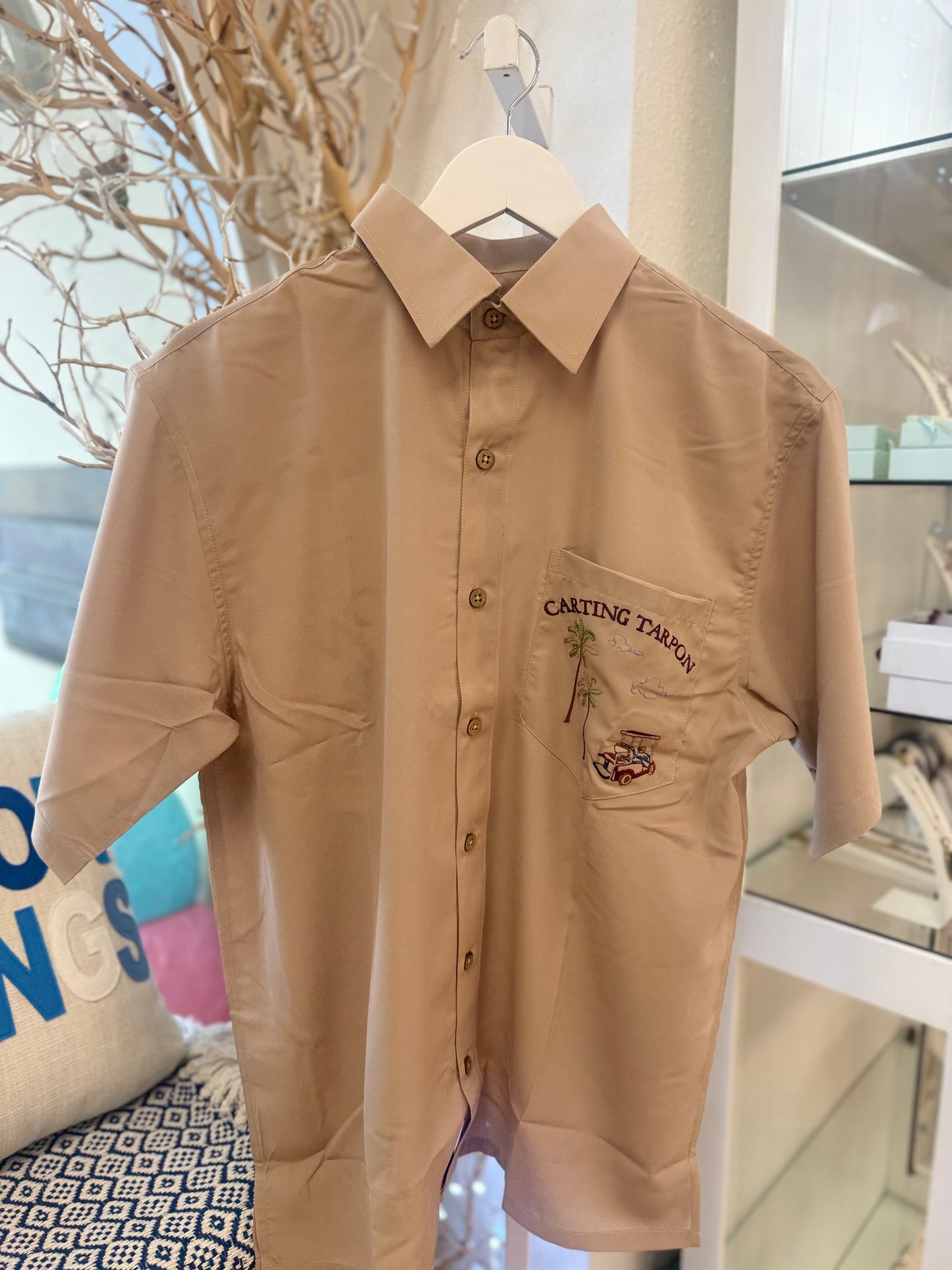Carting Tarpon Mens Shirt