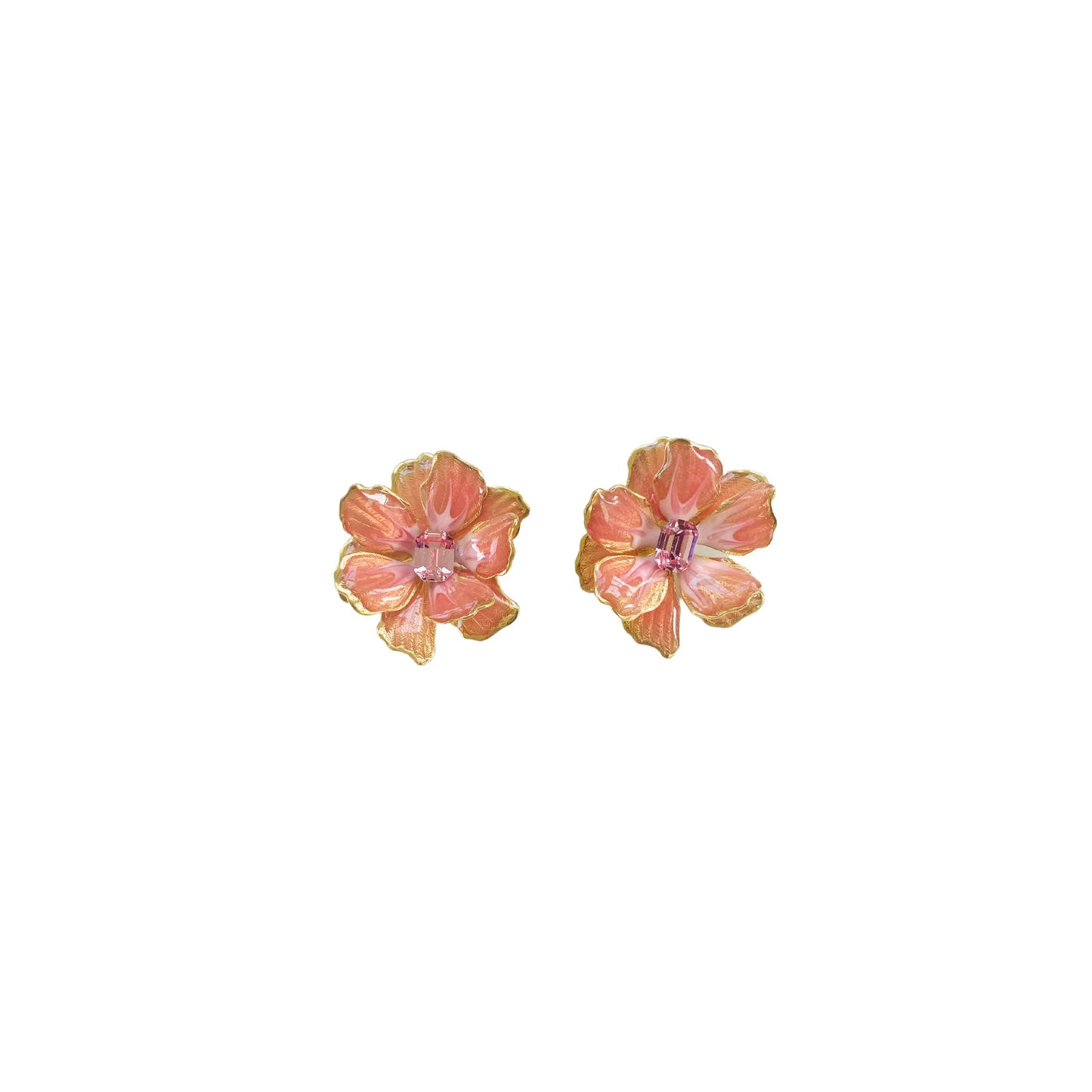 The Pink Reef Earrings