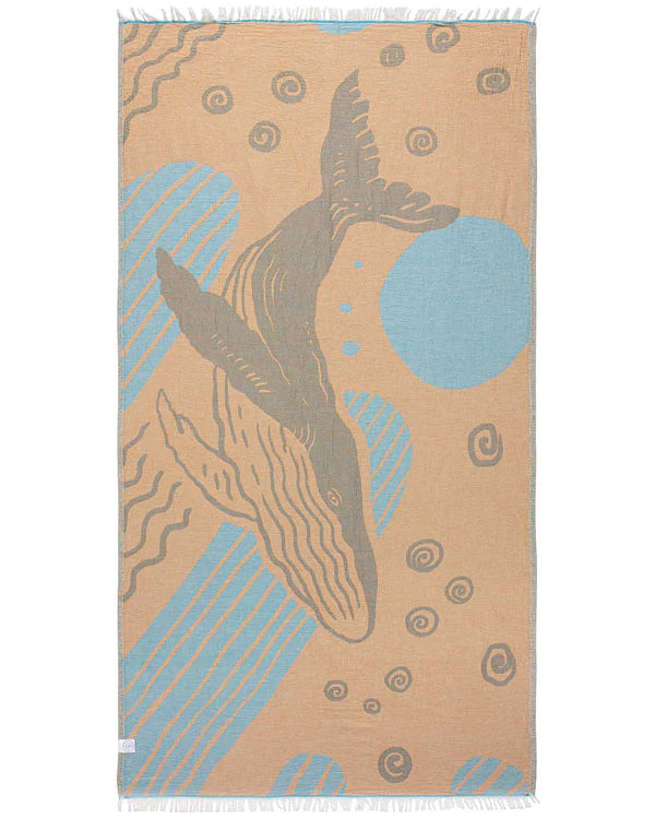 Blue Whale Towel