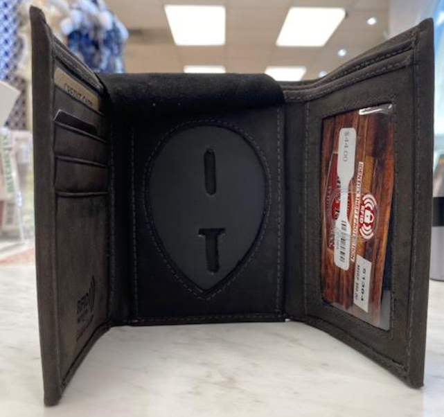 Trifold Badge Wallet