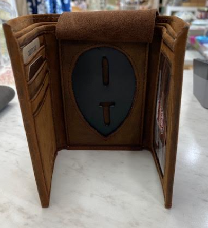 Trifold Badge Wallet