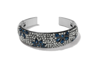 Garden Of Love Double Hinged Bangle
