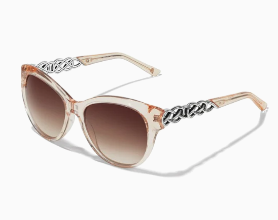 Interlok Braid Rosewater Sunglasses