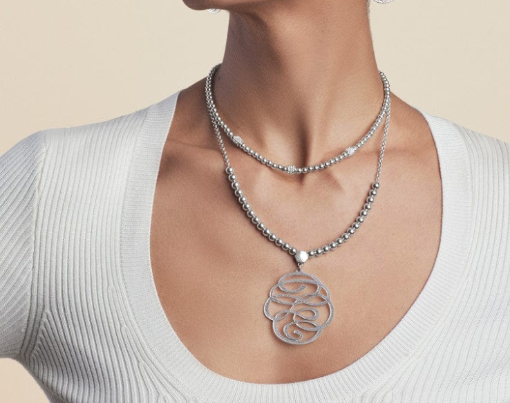 Skribbel Beaded Necklace