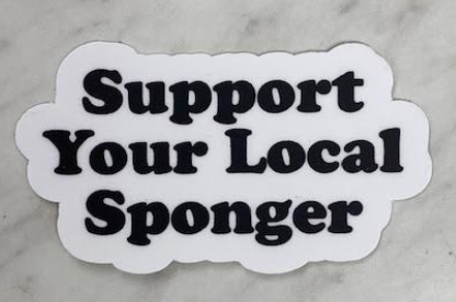 Support Your Local Sponger Sticker