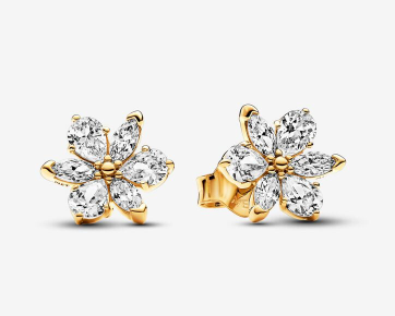 Sparkling Herbarium Cluster Stud Earrings
