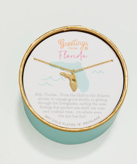 Sea La Vie Necklace Florida/State