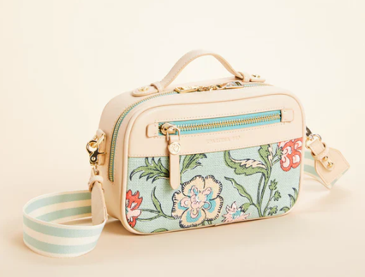 Ellie Crossbody Hamilton Floral Block Print