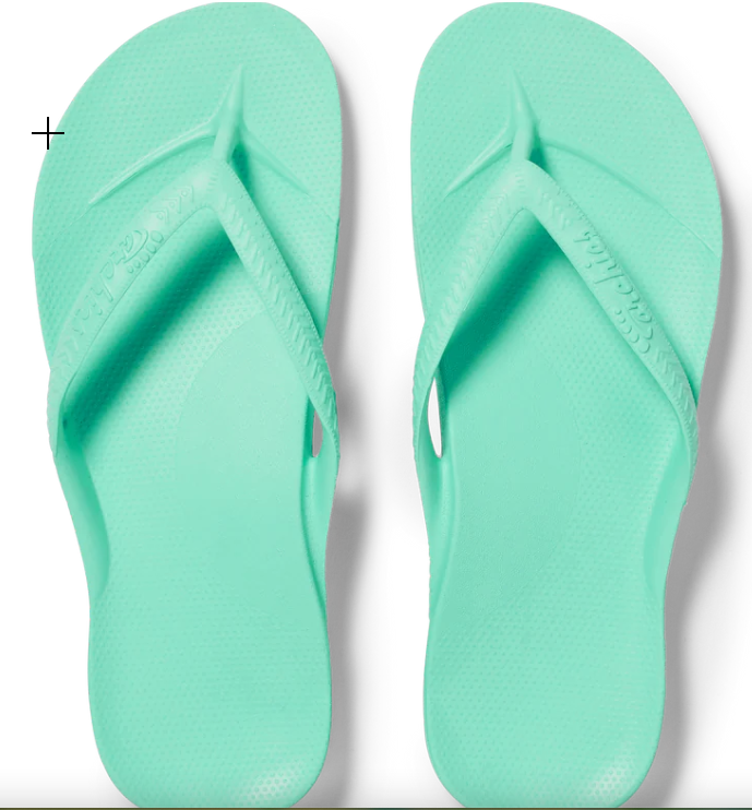Archies Mint Arch Support Flip Flop