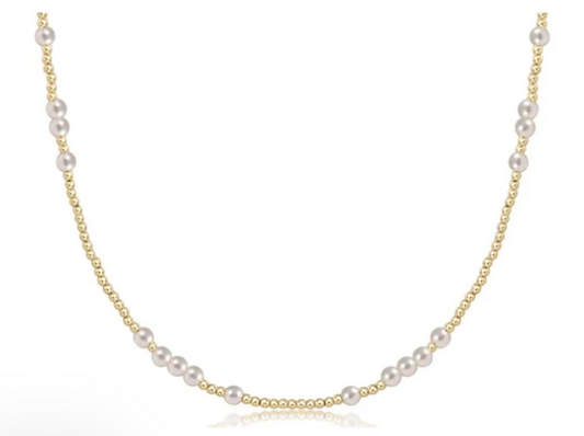 15” Choker Hope Unwritten -4mm pearl