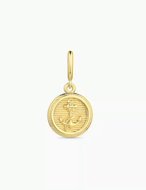 Anchor Coin Parker Charm