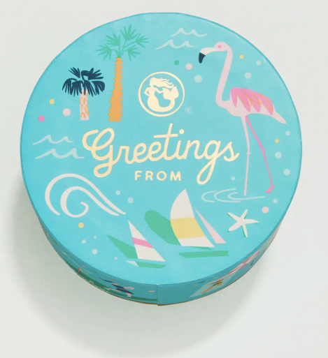 Greetings From FL Flamingo 18Kt Gold Plated Necklace