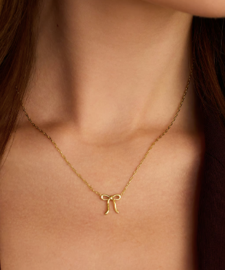 Put a Bow on It Necklace
