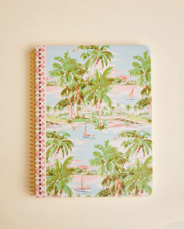 Ruled Spiral NotebookCoastal Dreams