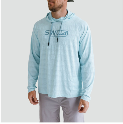 SWC Oysterman Hoodie | Iced Aqua