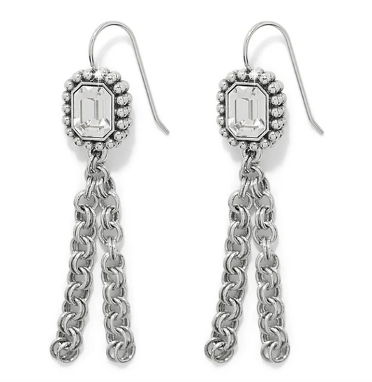 Brighton Twinkle Luxe Tassel French Wire Earrings