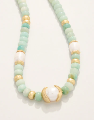 Seawall Necklace 18" Amazonite