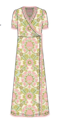 AMBERLY WRAP DRESS