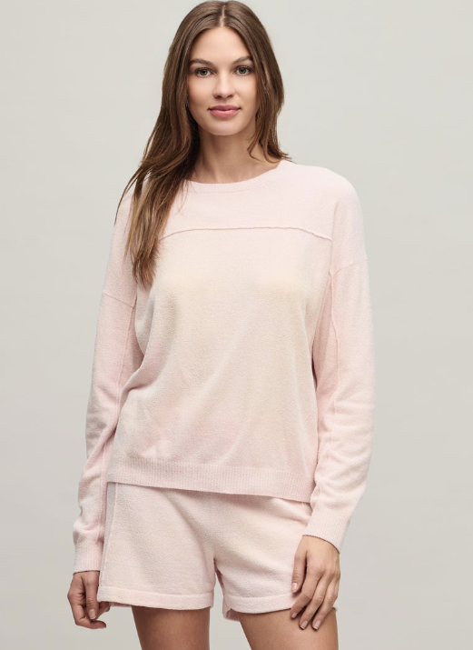 CozyChic Ultra Lite® Seamed Pullover and Short Set