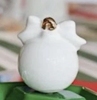 Mini Ornament white